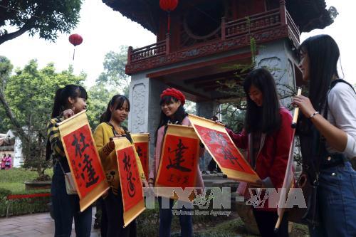 Hội chữ Xuân Đinh Dậu 2017 khai mạc ngày 21/1 ảnh 1